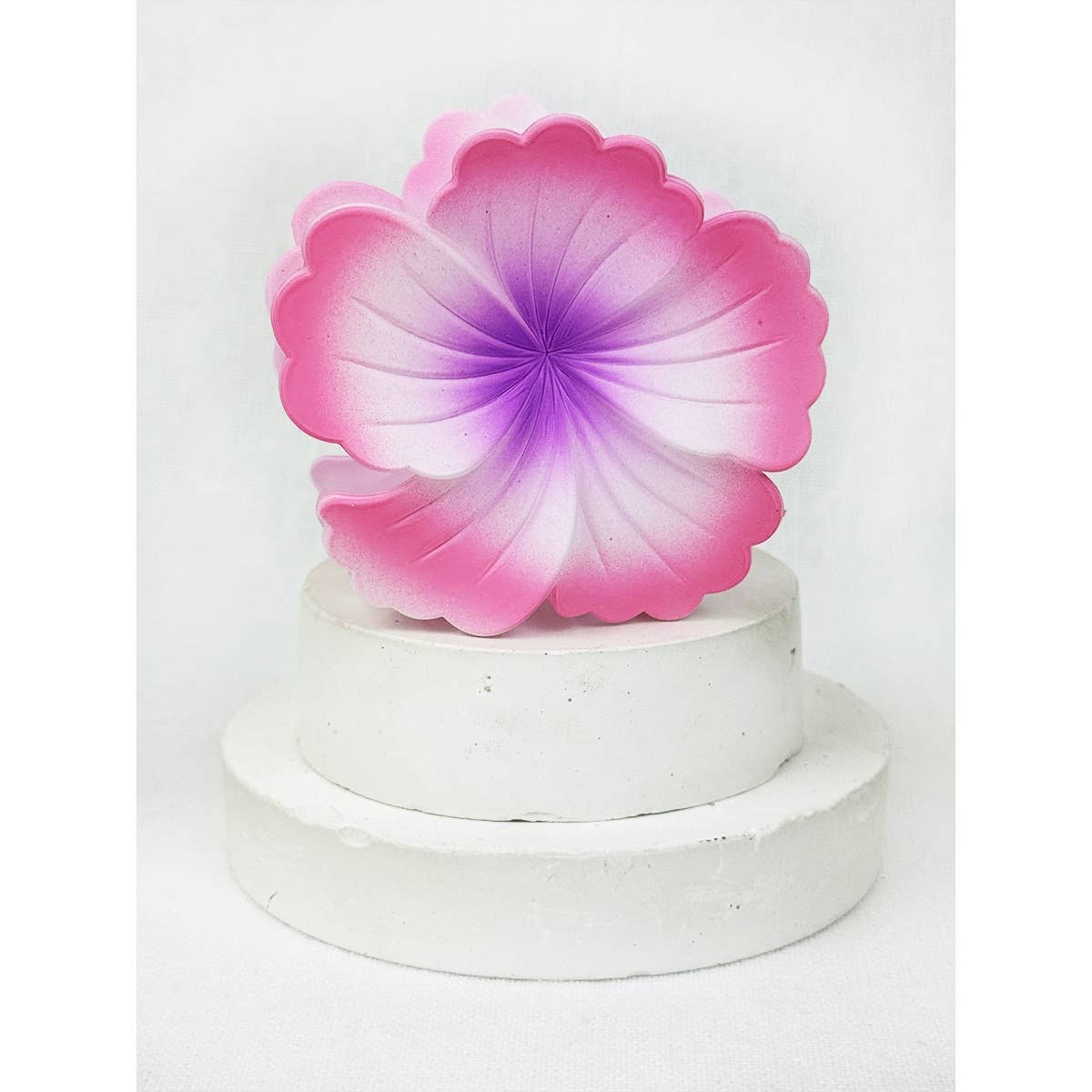 Hibiscus Inspired Flower Design Hair Claw