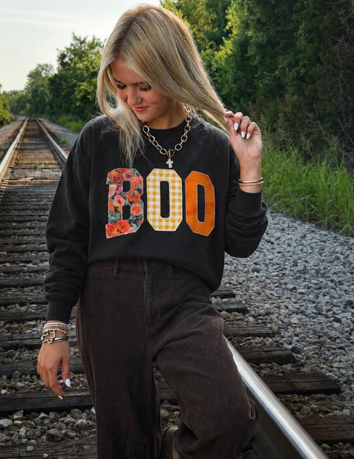 Floral Boo Crew