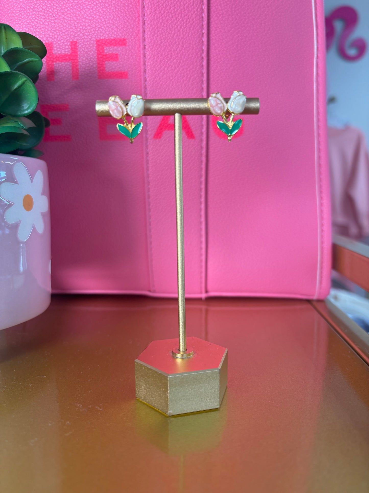 Tulip Dreams Earring