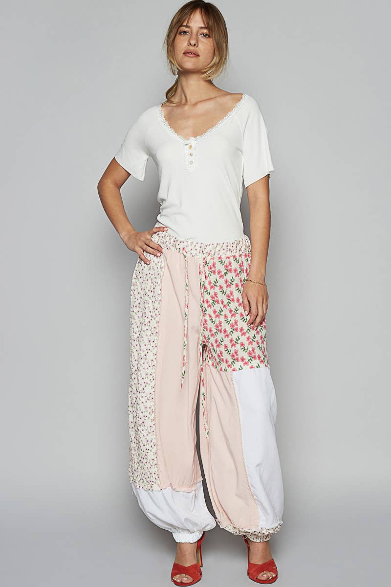 Pol Vintage Patchwork Jogger
