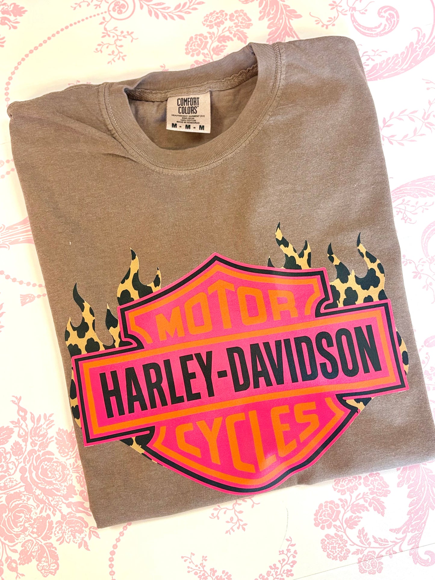 Cheetah Harley Tee