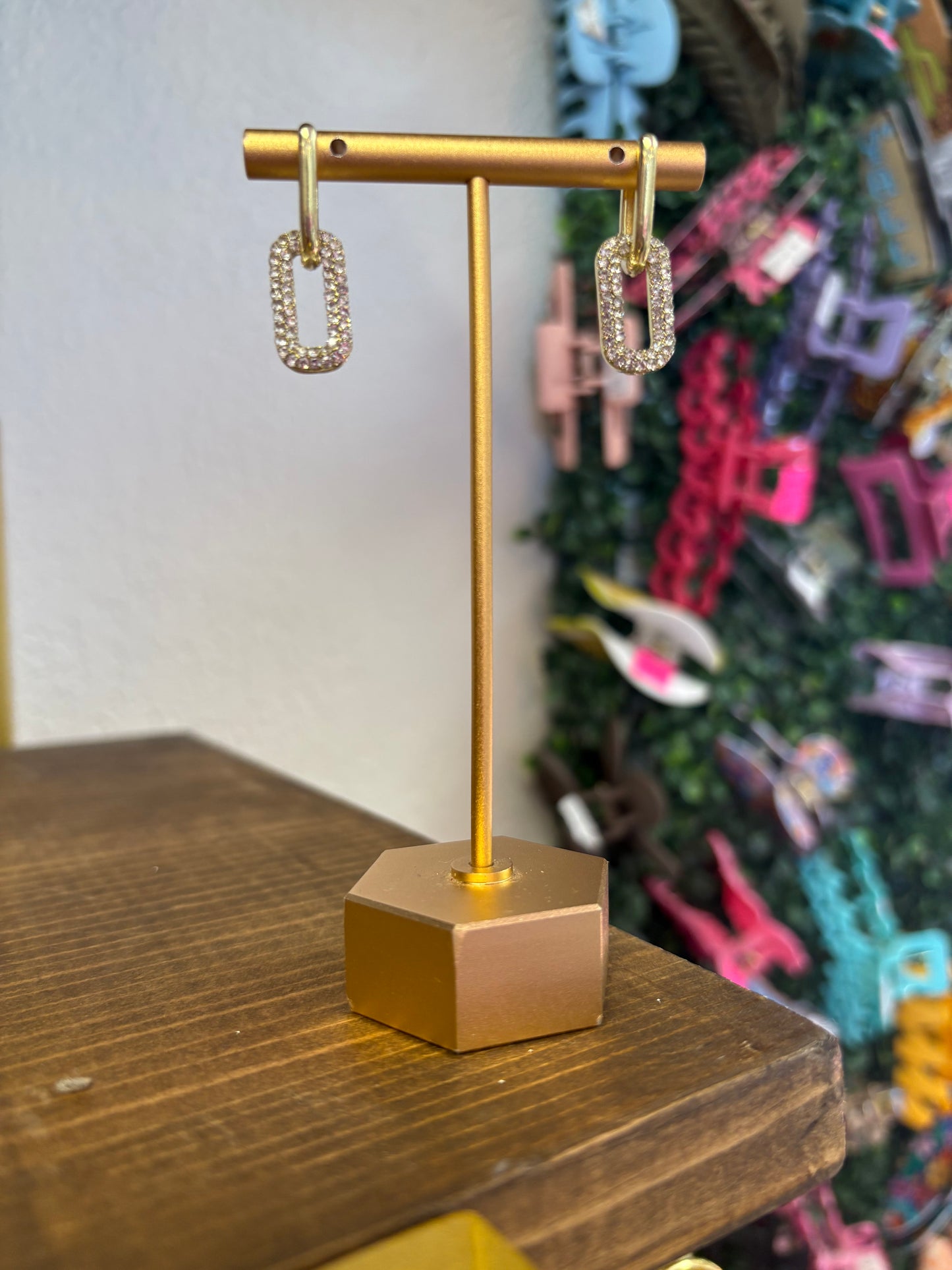 Sterling Silver Link Earring