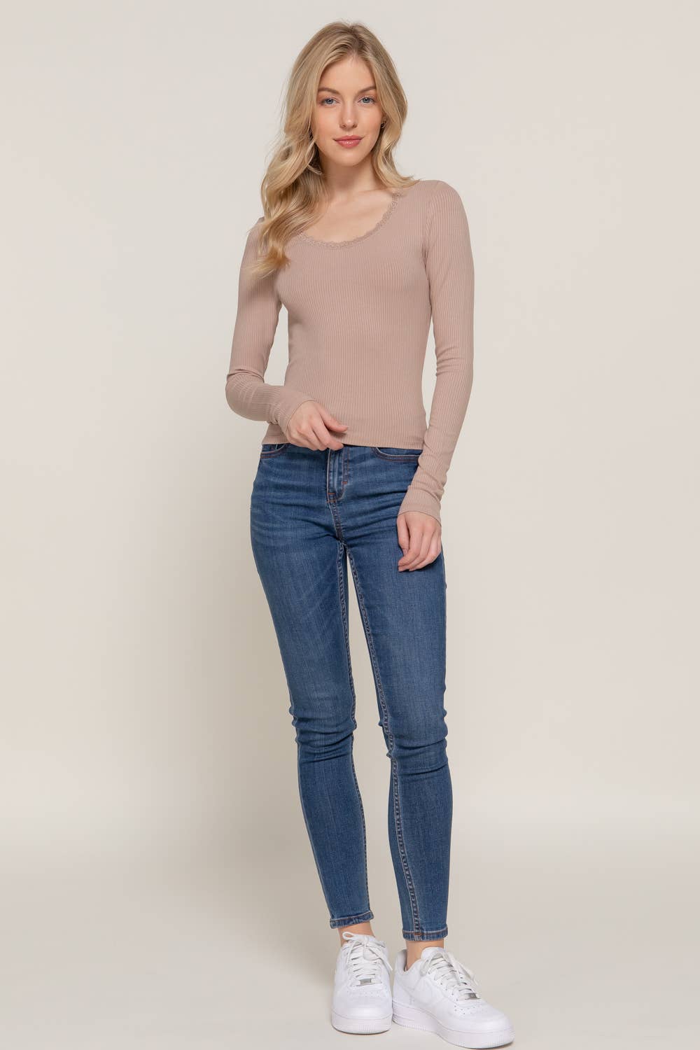The Lace-Trim Essentials Top