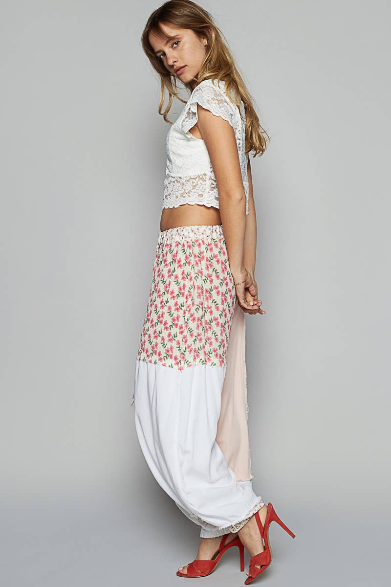 Pol Vintage Patchwork Jogger