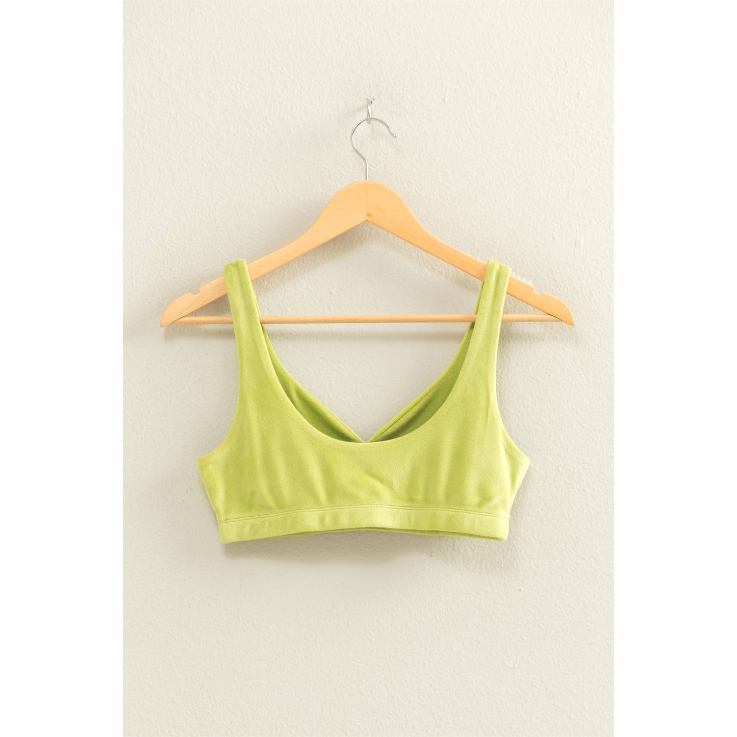 V-Neck Crop Bralette Top