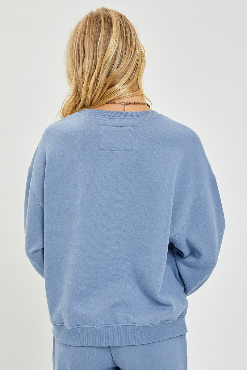 Risen Oversized Step Hem Sweatshirt