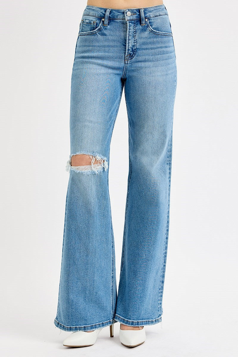 Risen Tummy Control Wide Leg