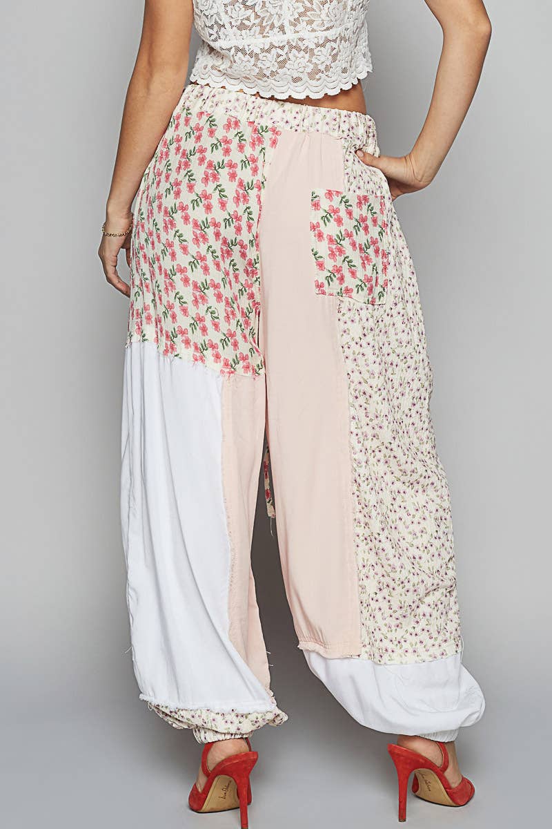 Pol Vintage Patchwork Jogger