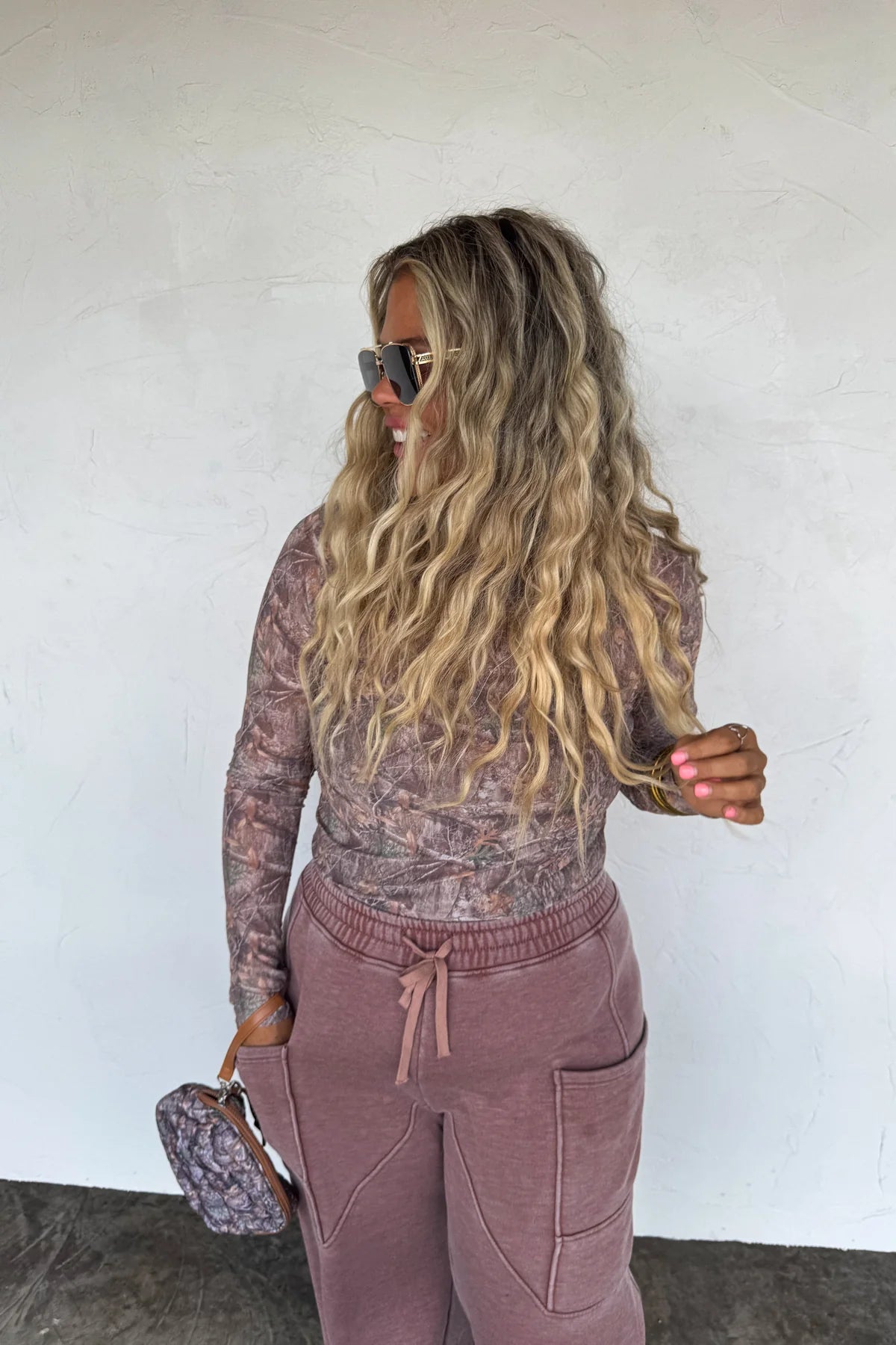 Camo Mesh Longsleeve