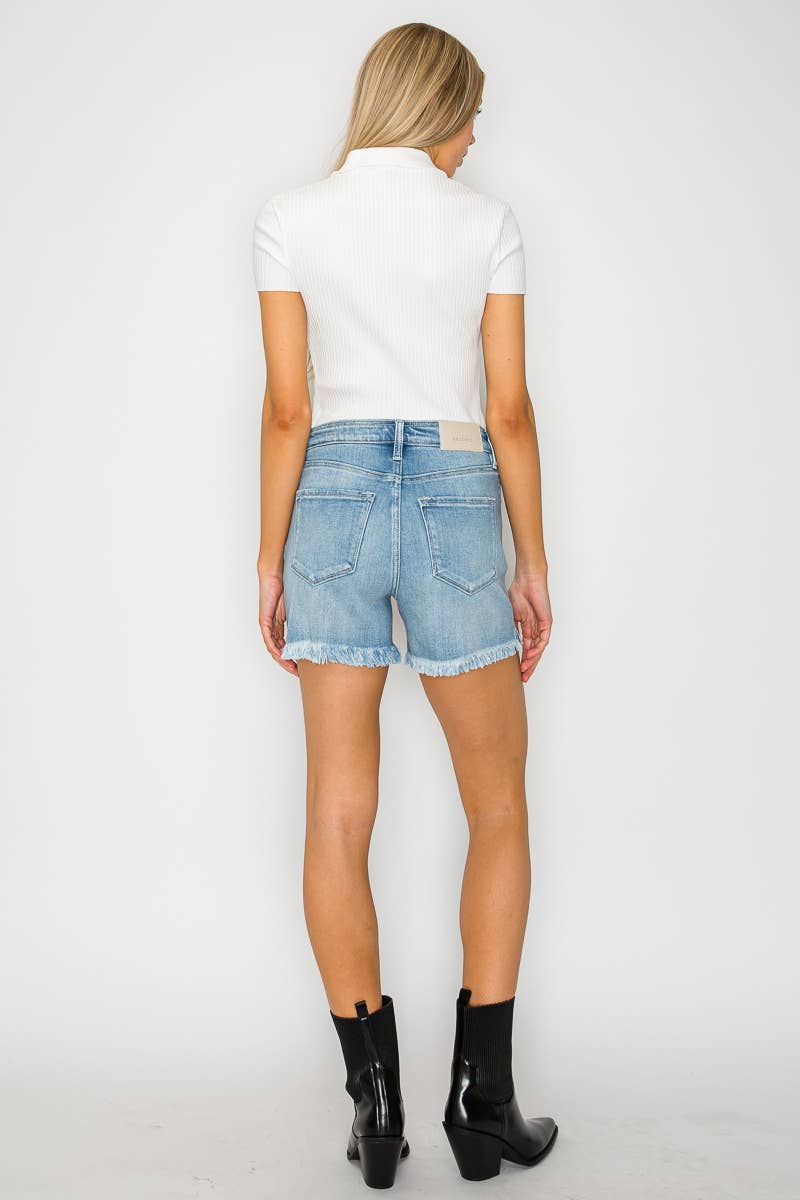Artemis VintageECO FRIENDLY HIGH RISE CROSSOVER SHORTS