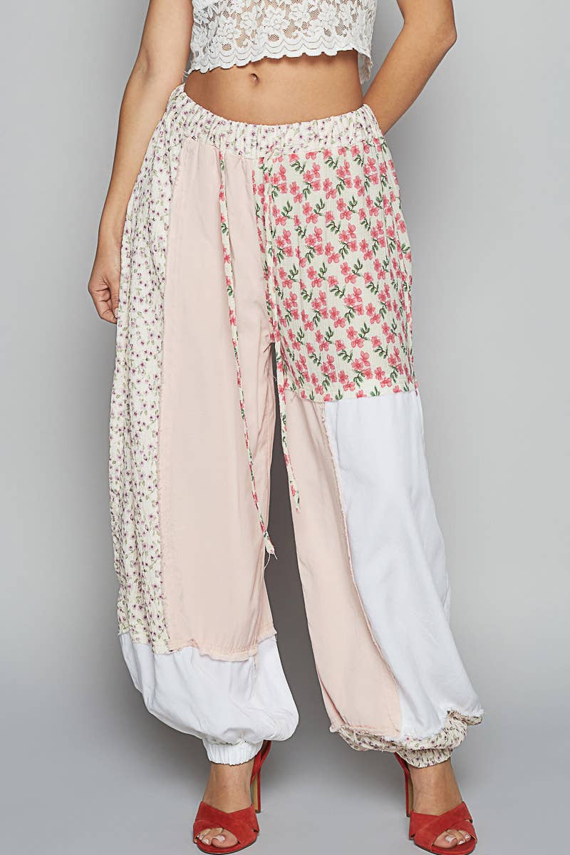 Pol Vintage Patchwork Jogger