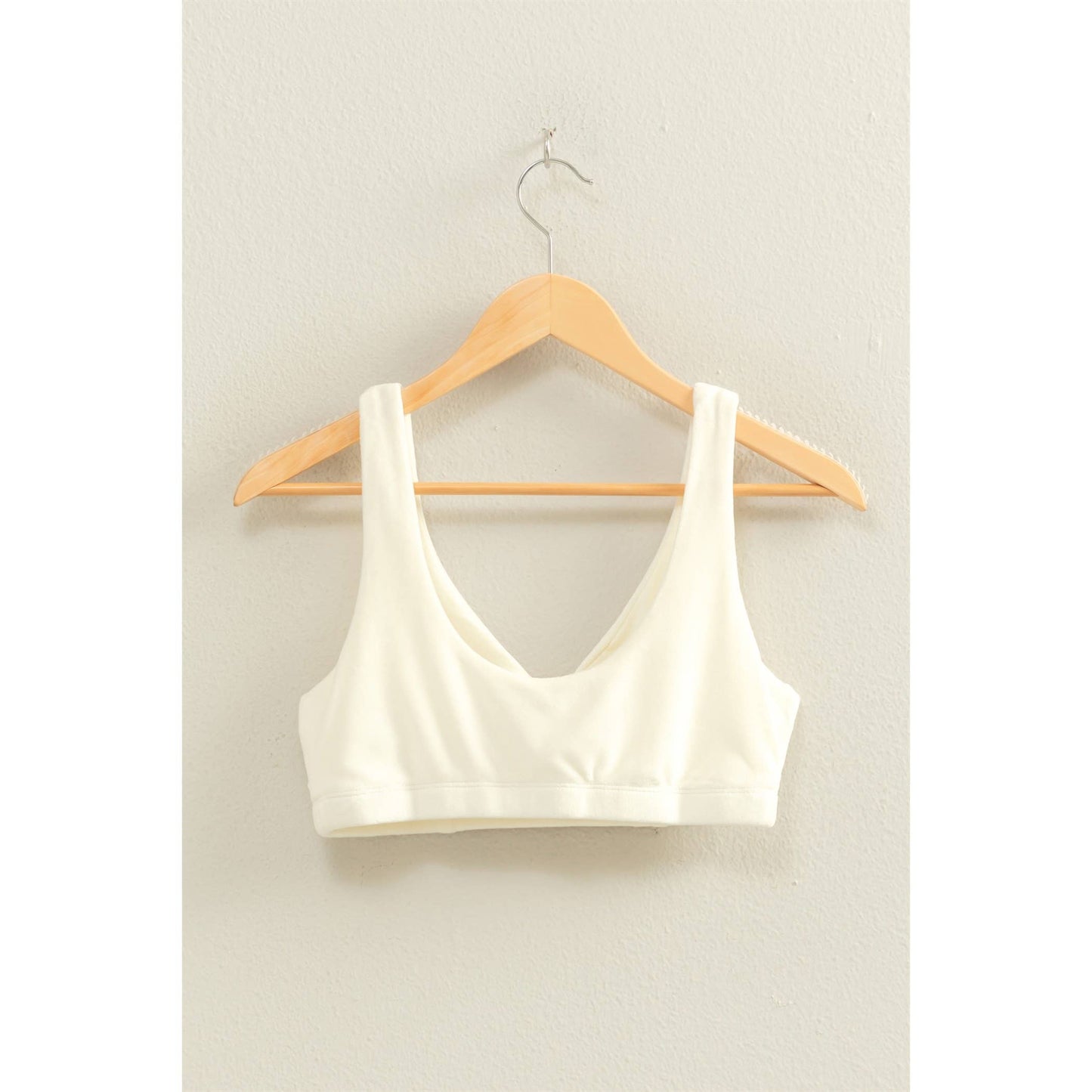 V-Neck Crop Bralette Top