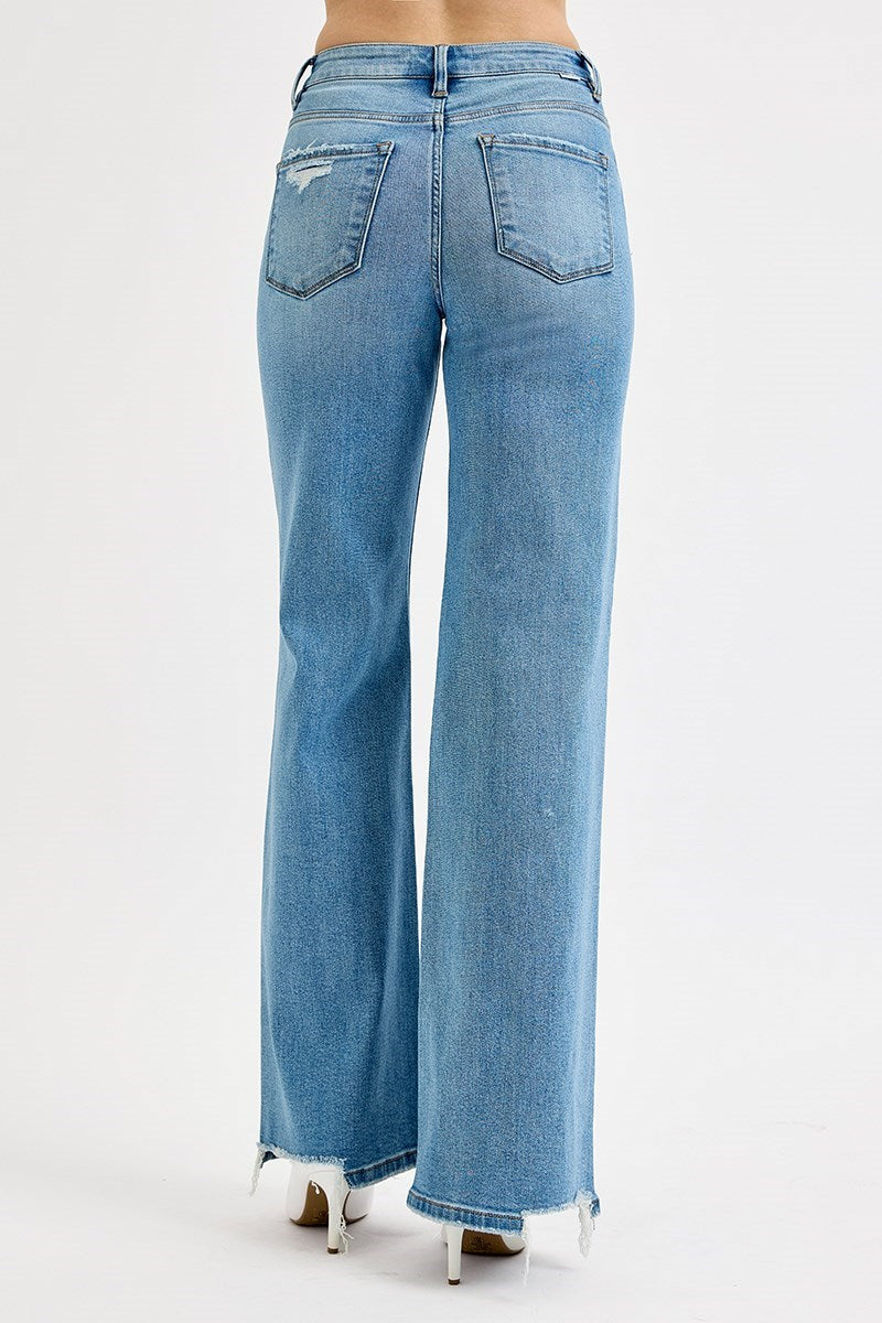 Risen Tummy Control Wide Leg