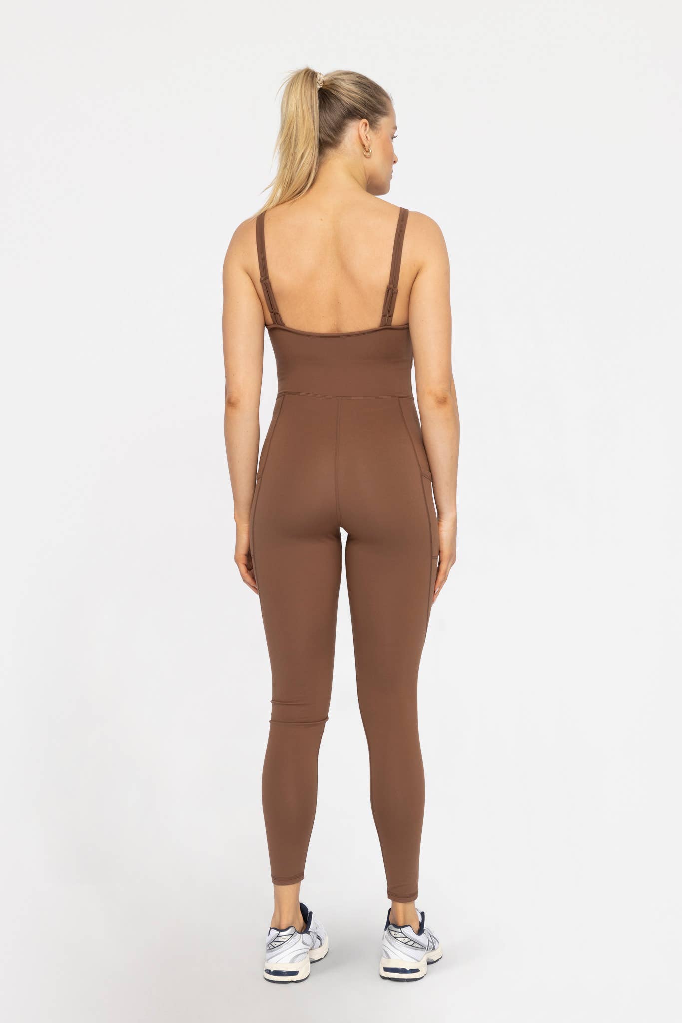 MonoB Sleeveless Full Length Catsuit