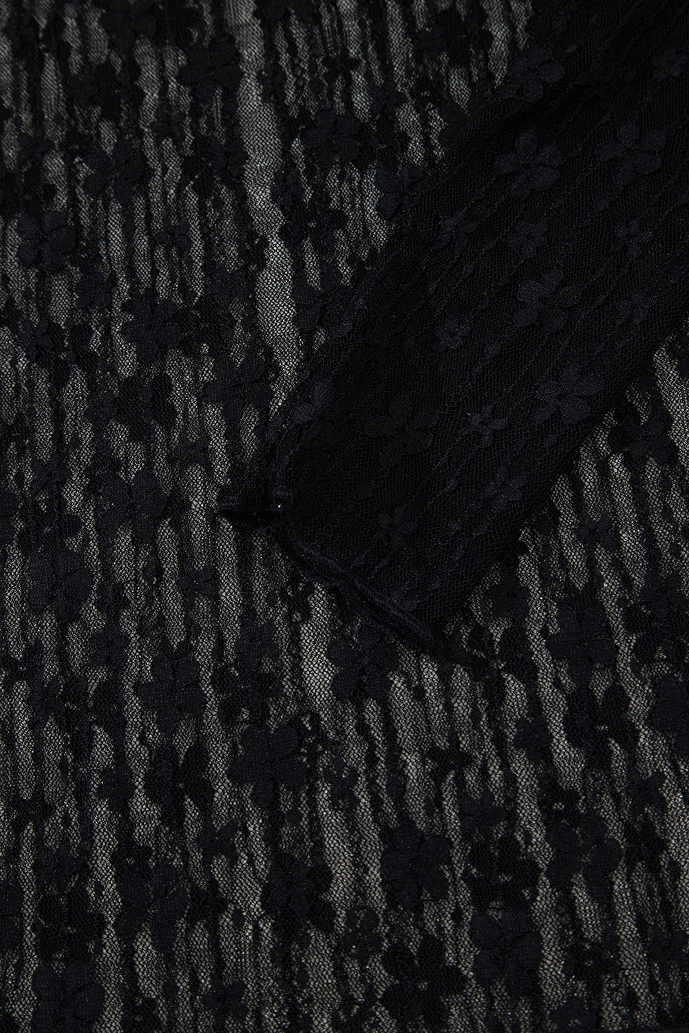 Floral Lace Mesh Top