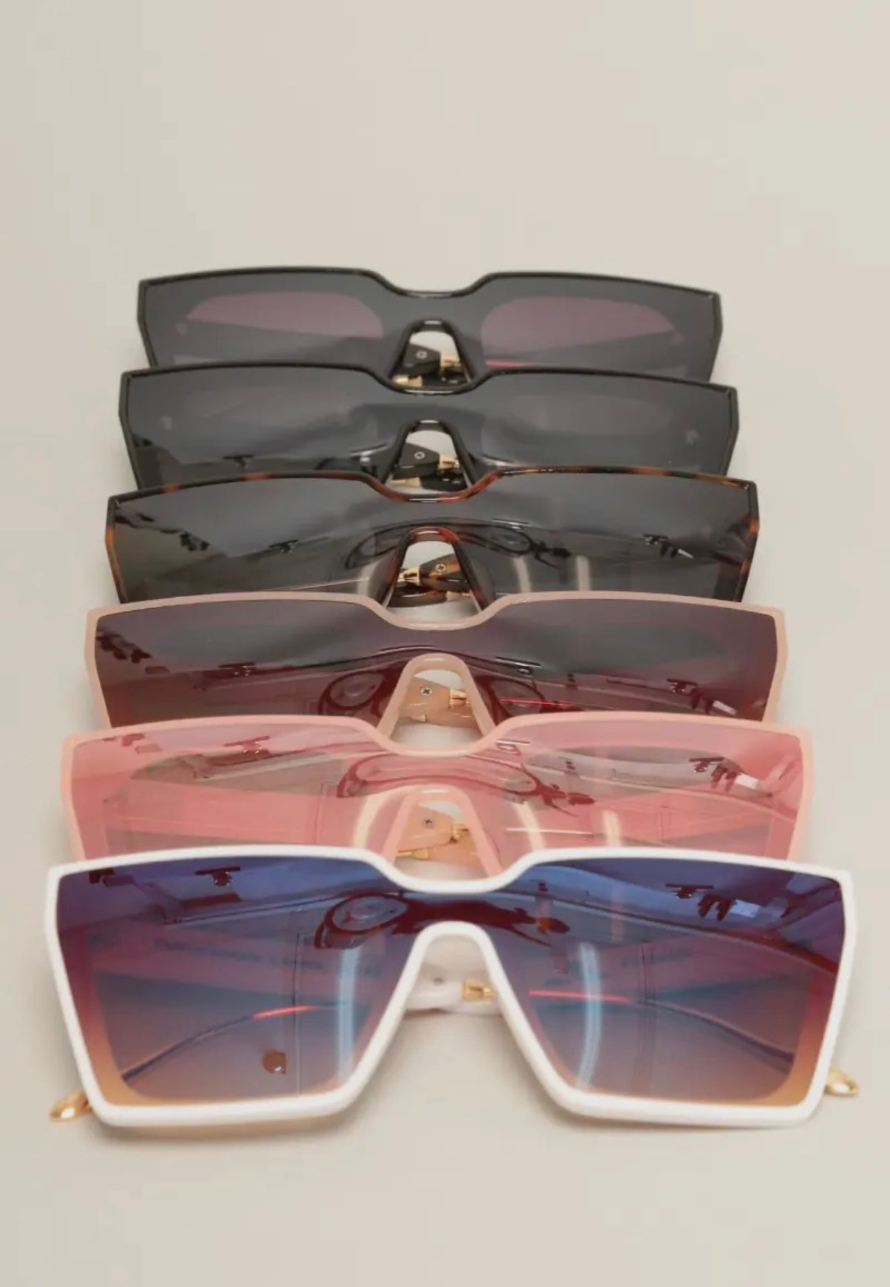 Block Rectangular Sunglasses