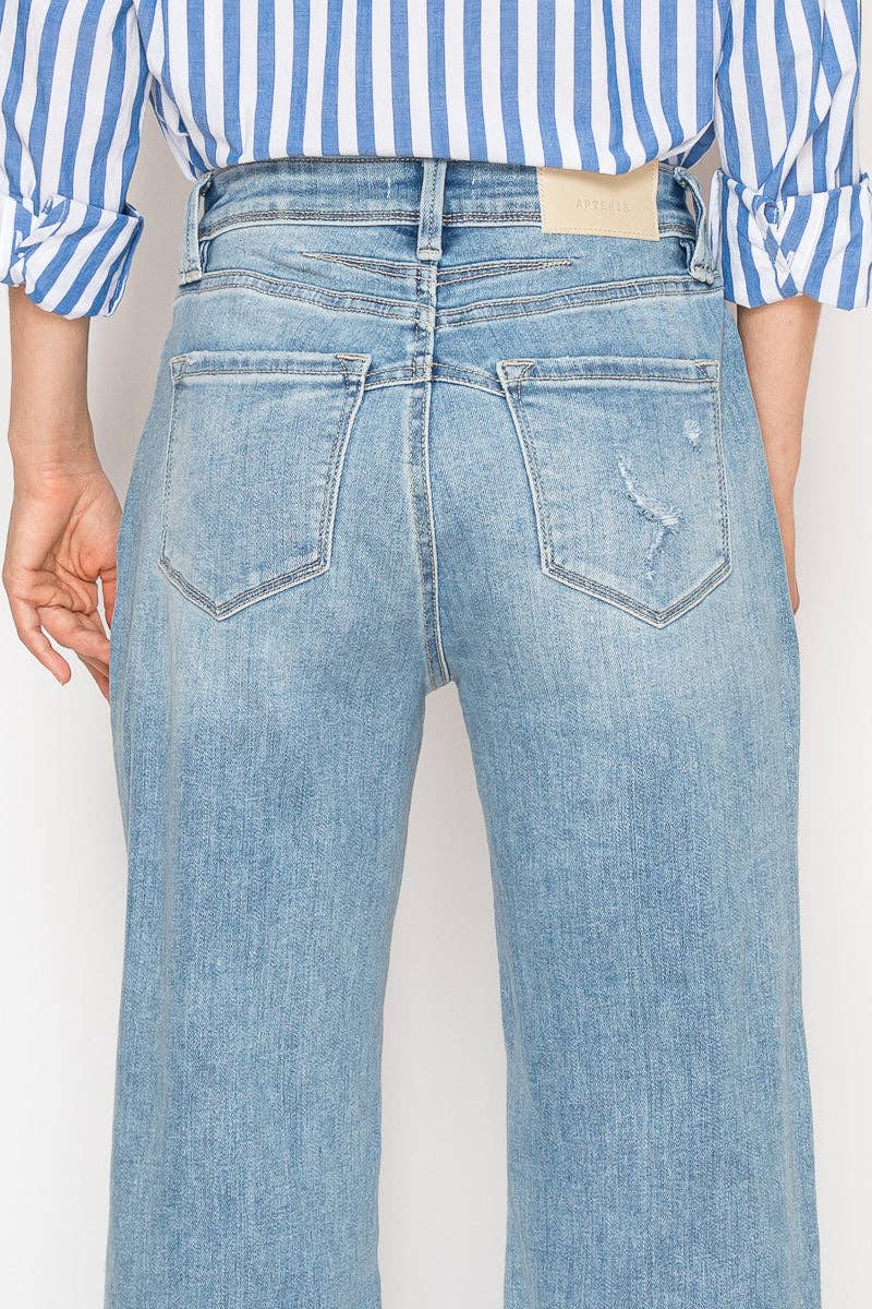 Artemis Vintage Corset Ultra High Rise Modern Wide Jeans
