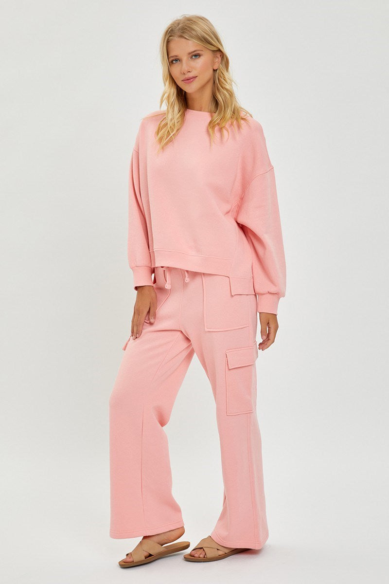 Risen Oversized Step Hem Sweatshirt