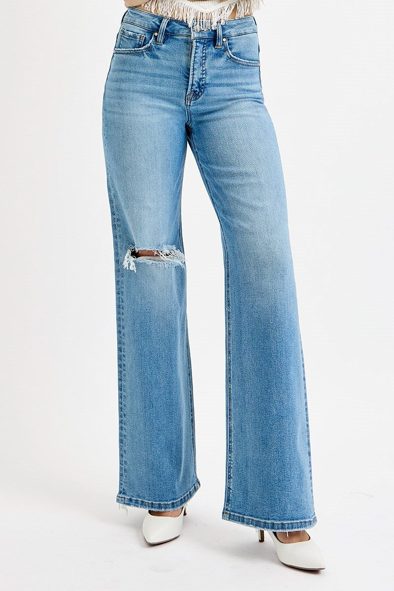 Risen Tummy Control Wide Leg