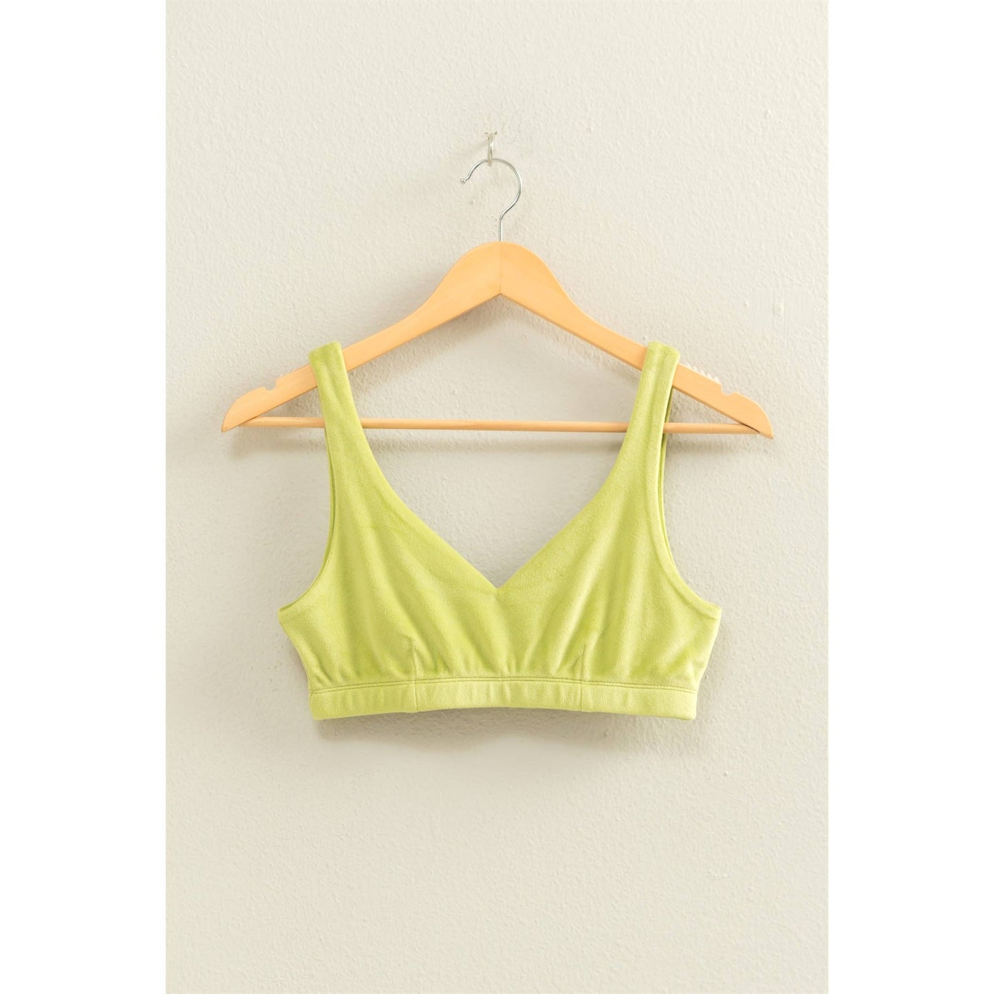V-Neck Crop Bralette Top