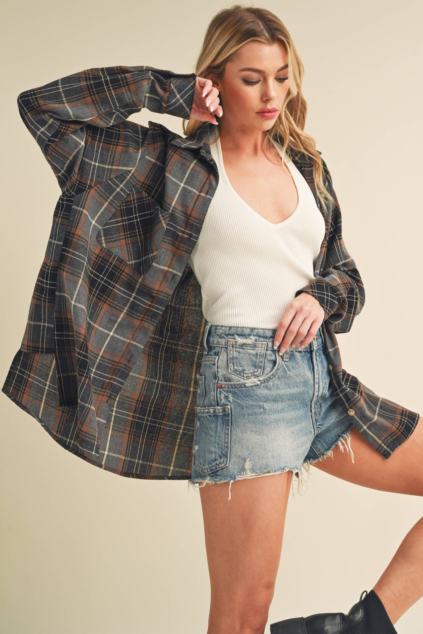 Katie Flannel Shirt