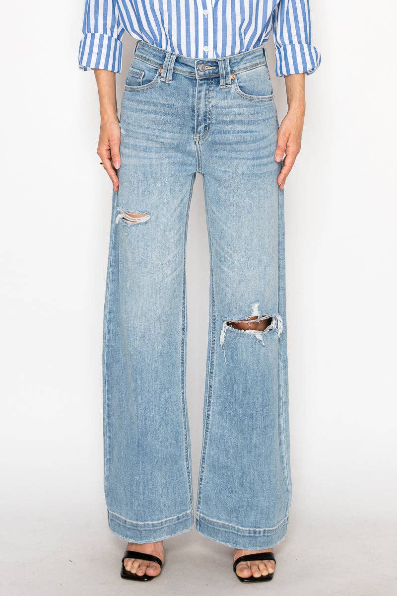 Artemis Vintage Corset Ultra High Rise Modern Wide Jeans