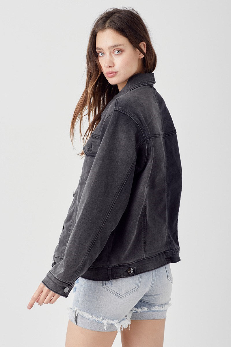Risen Two Tone Denim Jacket