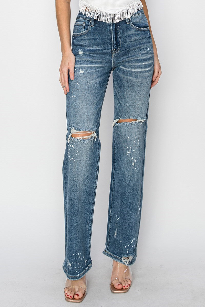 Risen High Rise Relaxed Wide Leg