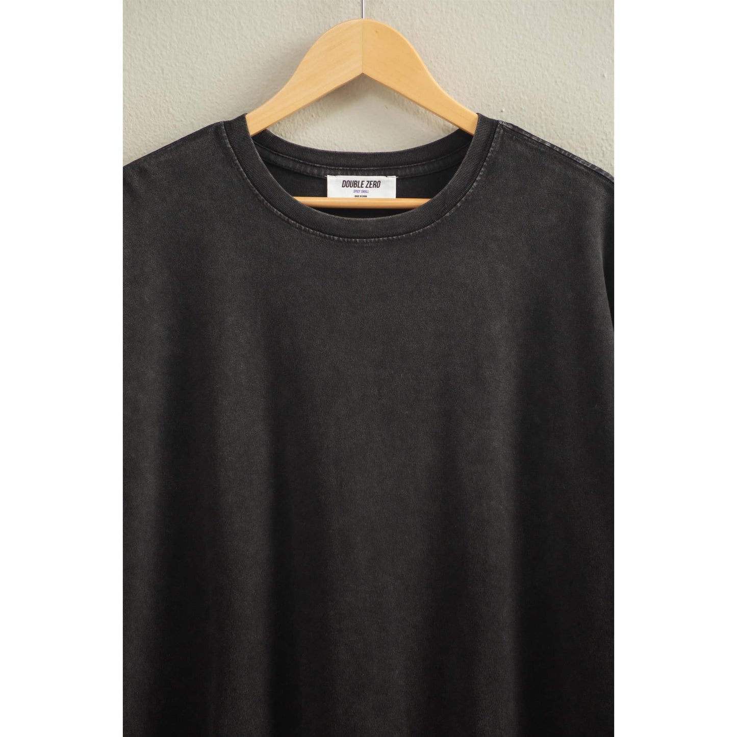 Mineral Wash Oversized Crew Neck Tee