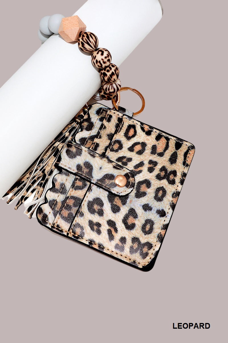 Scalloped Wristlet Wallet