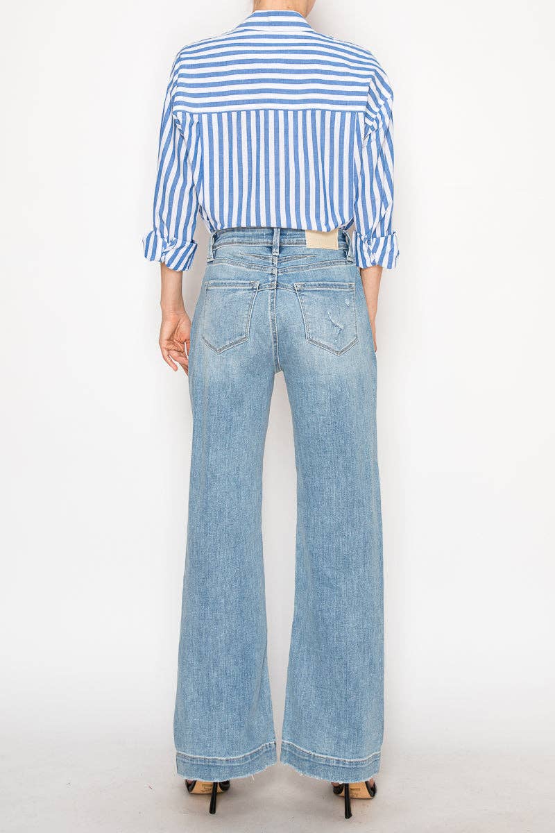Artemis Vintage Corset Ultra High Rise Modern Wide Jeans