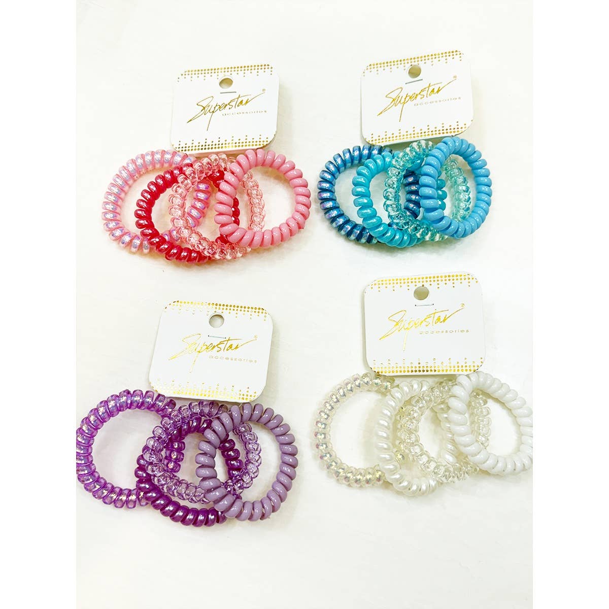Chrome Hair Ties