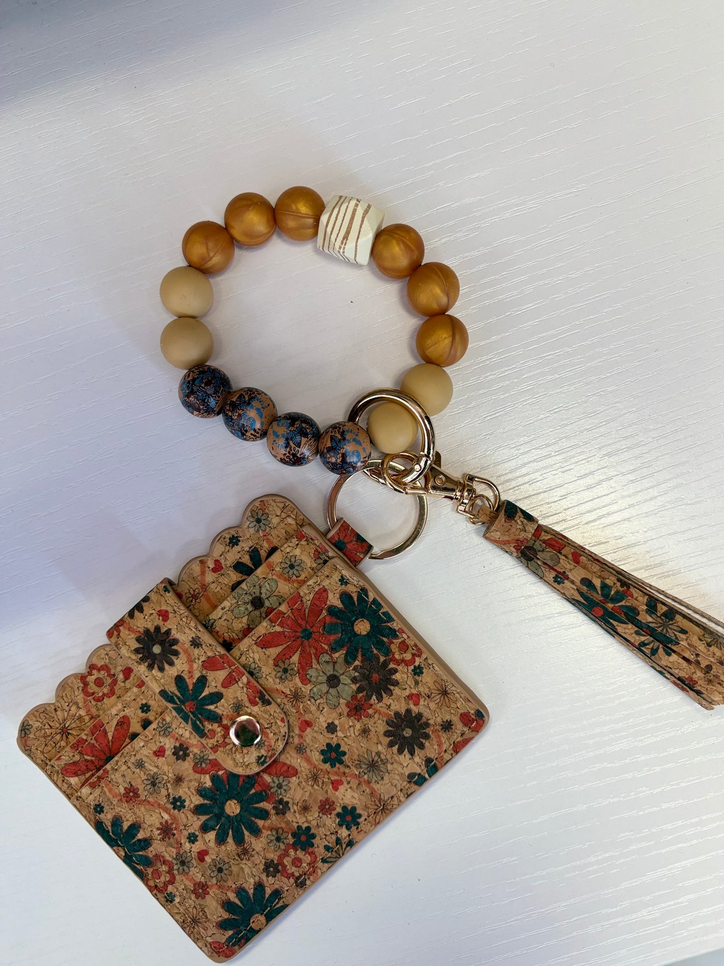 The Scalloped Wristlet Wallet