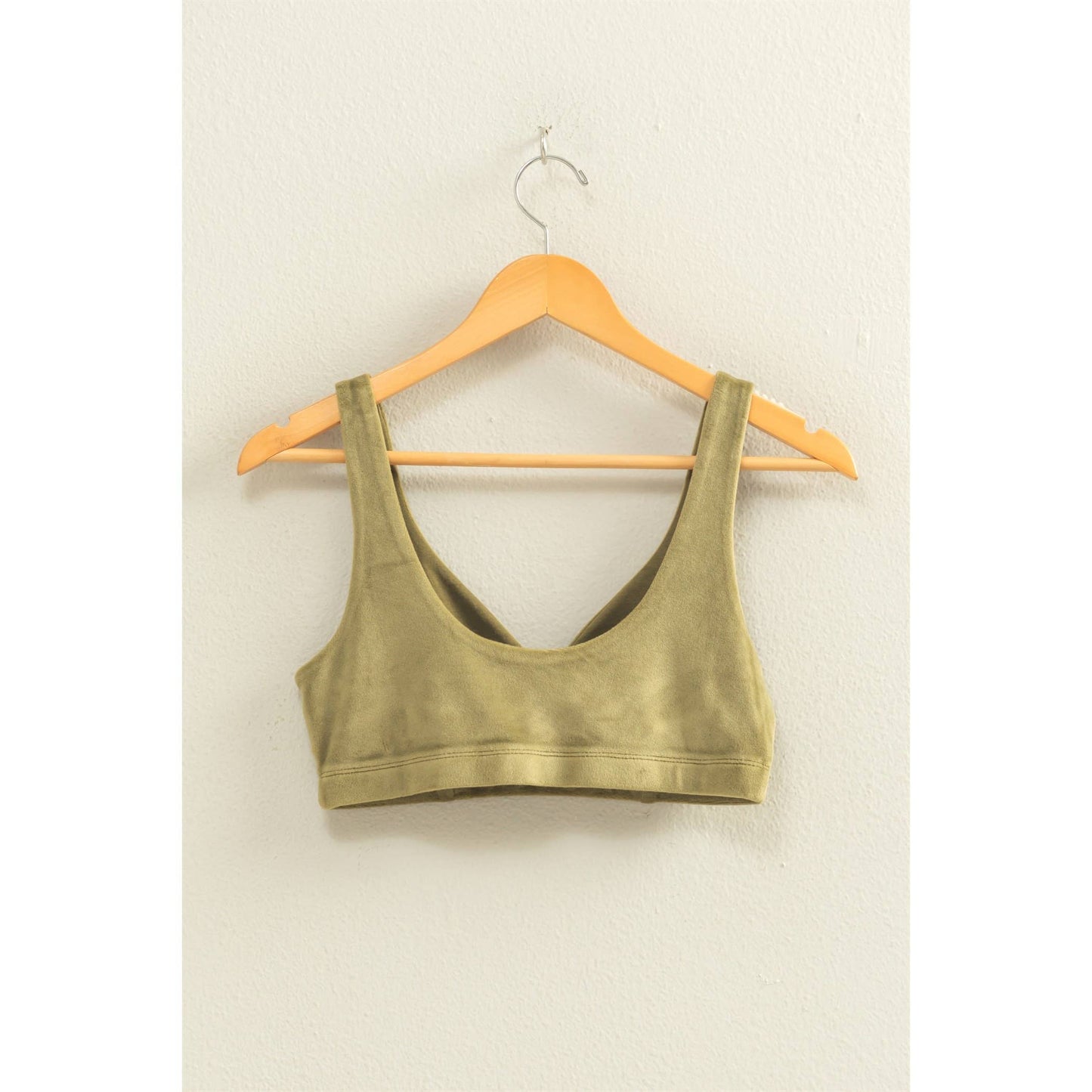 V-Neck Crop Bralette Top