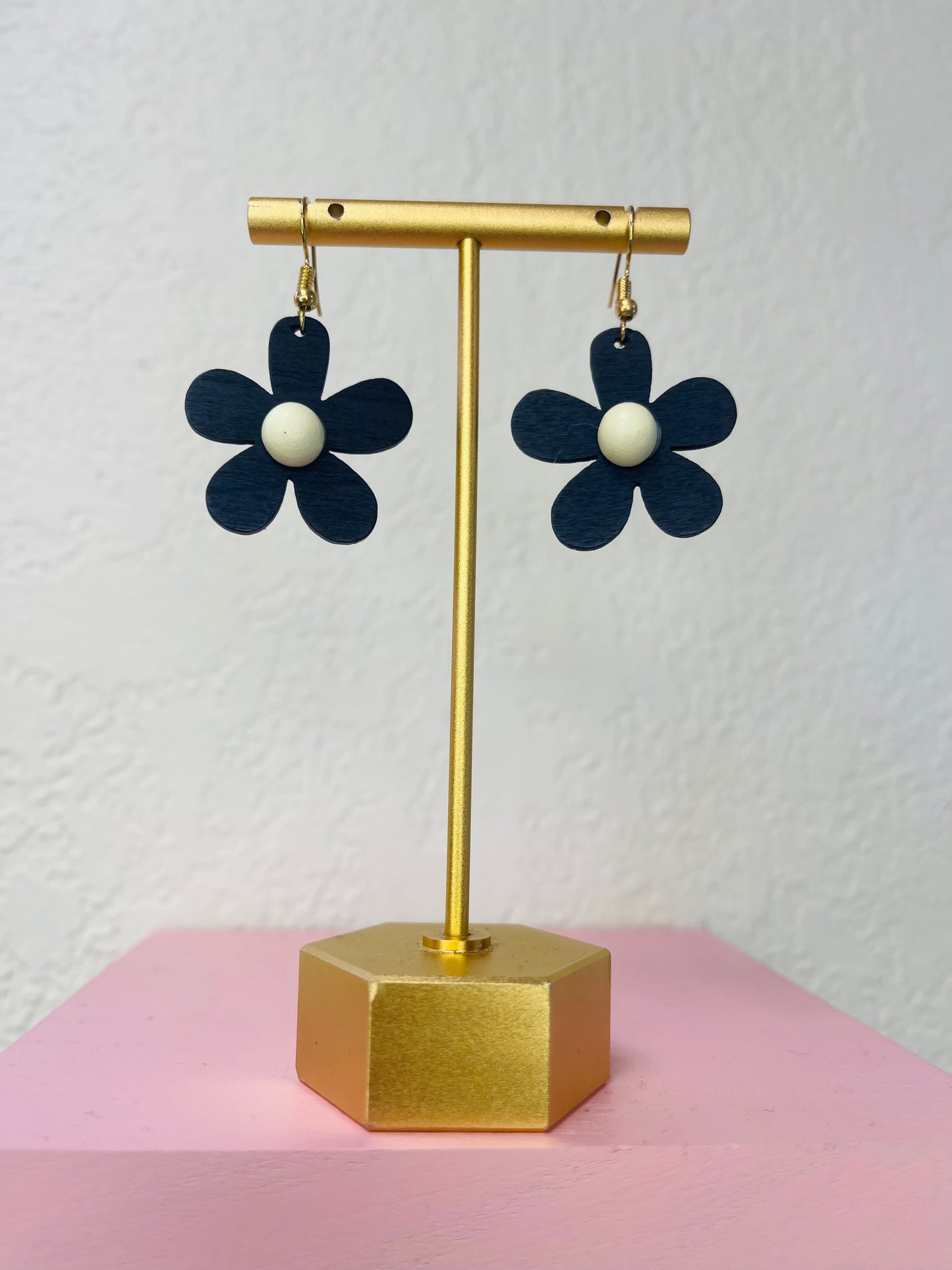 Midnight Petals Earring