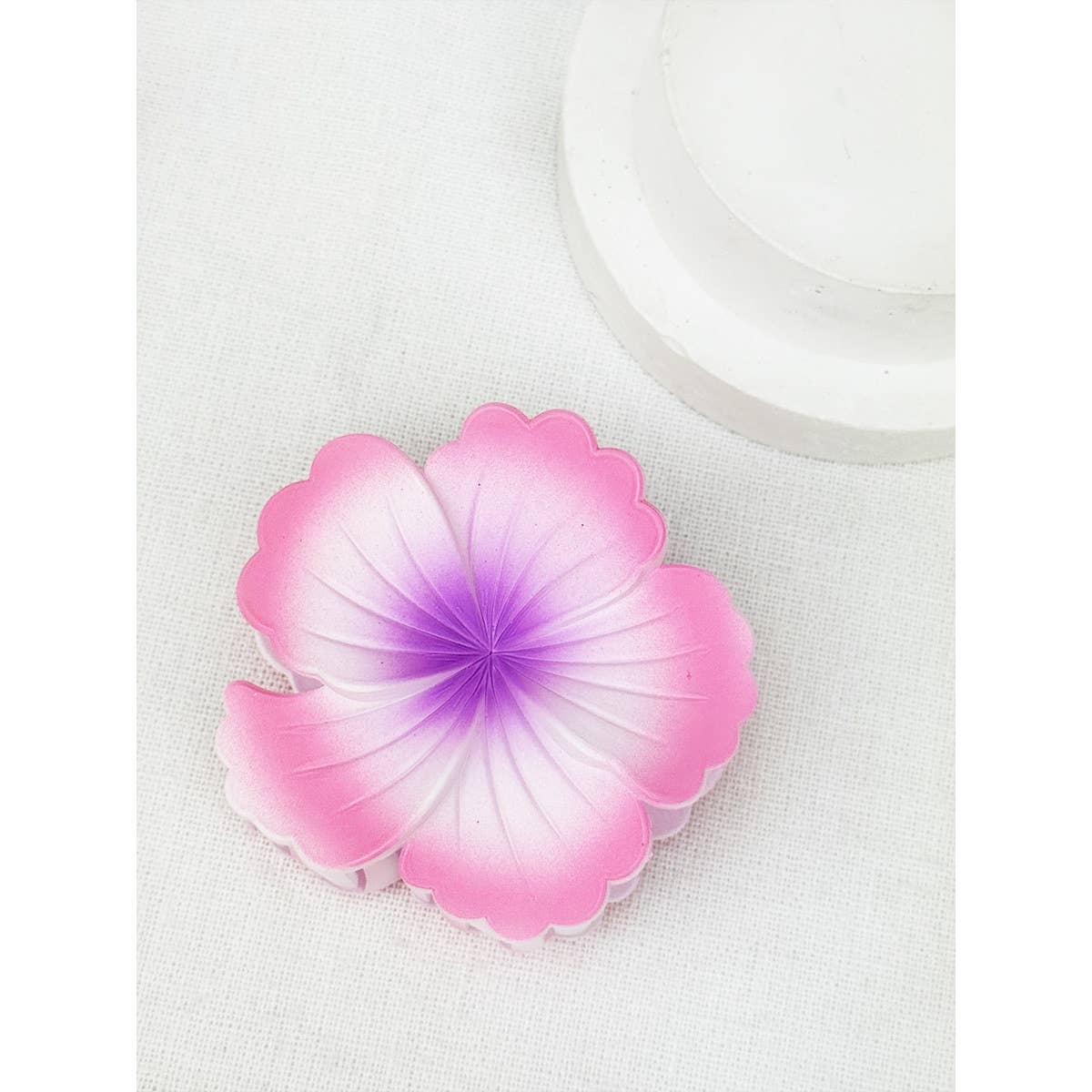 Hibiscus Inspired Flower Design Hair Claw