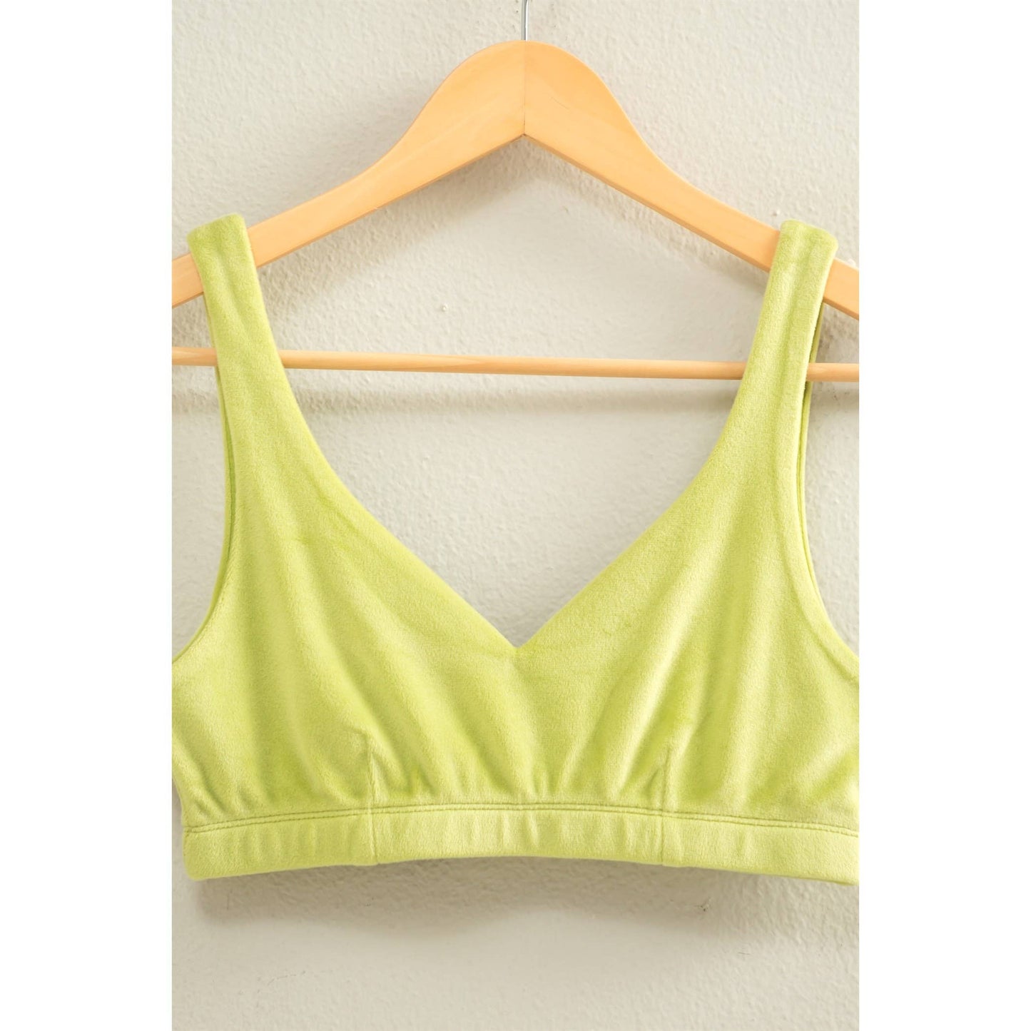 V-Neck Crop Bralette Top