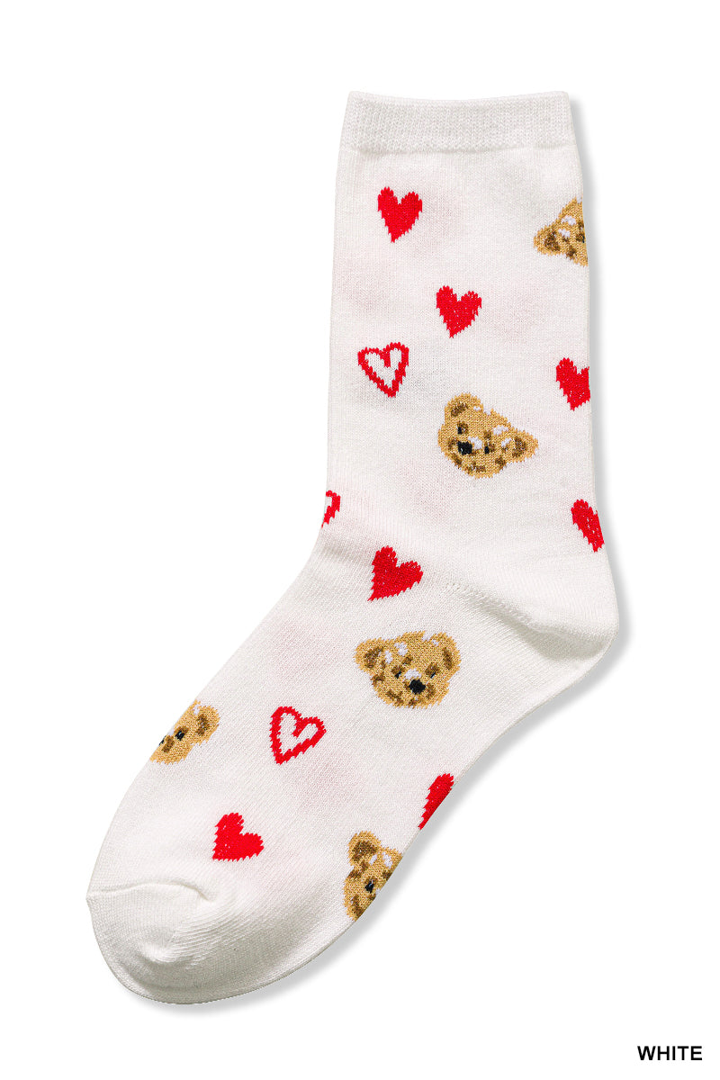Love & Teddy Bears Socks