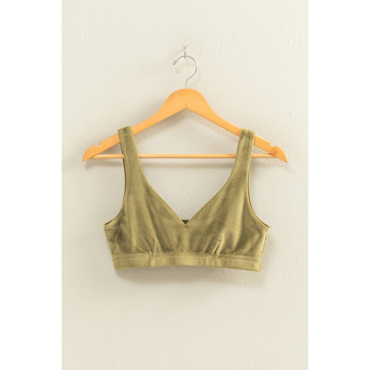 V-Neck Crop Bralette Top