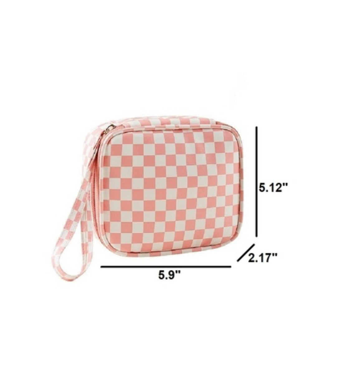 Checkered Travel Case