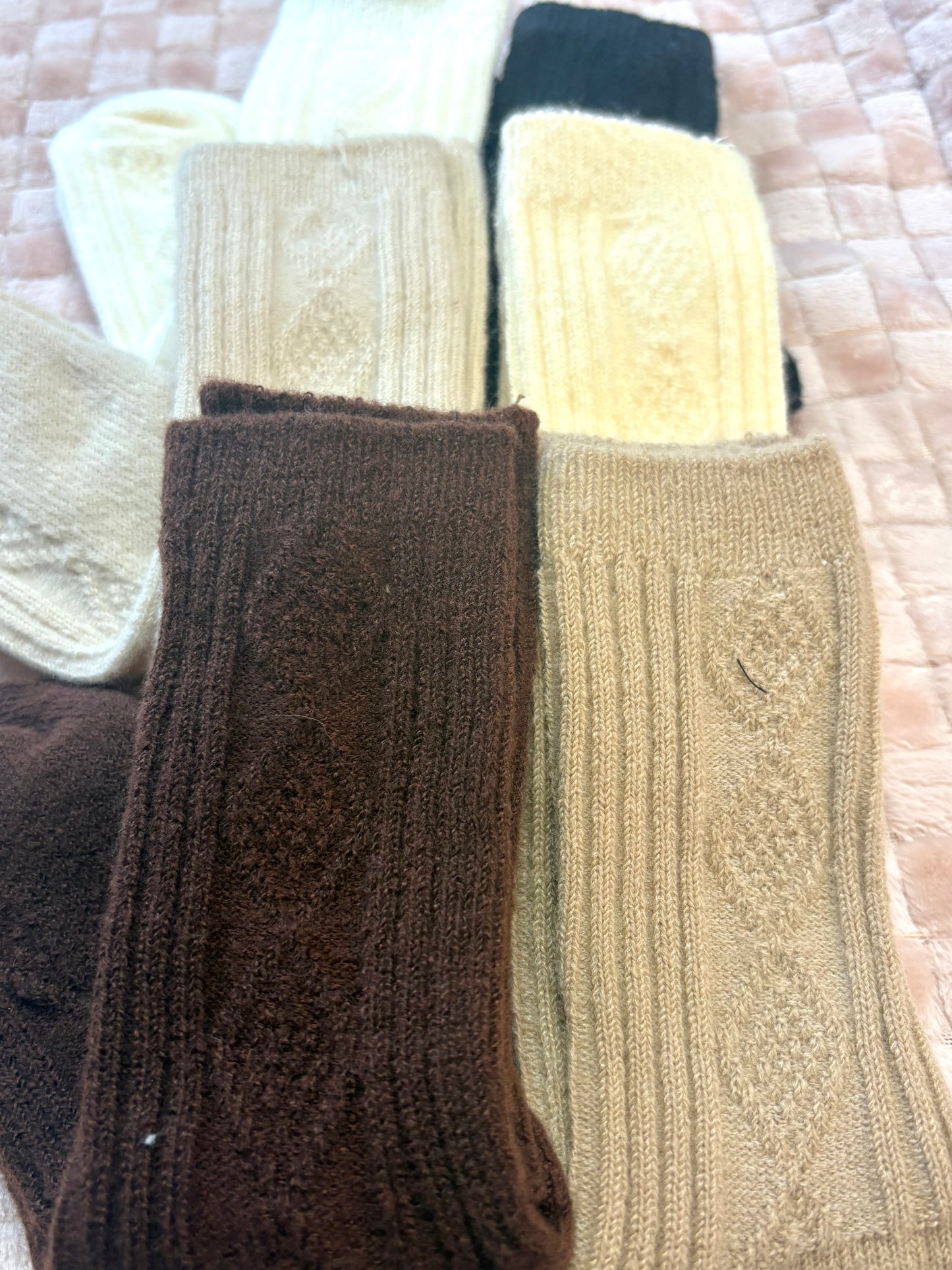 Cable Knit Socks