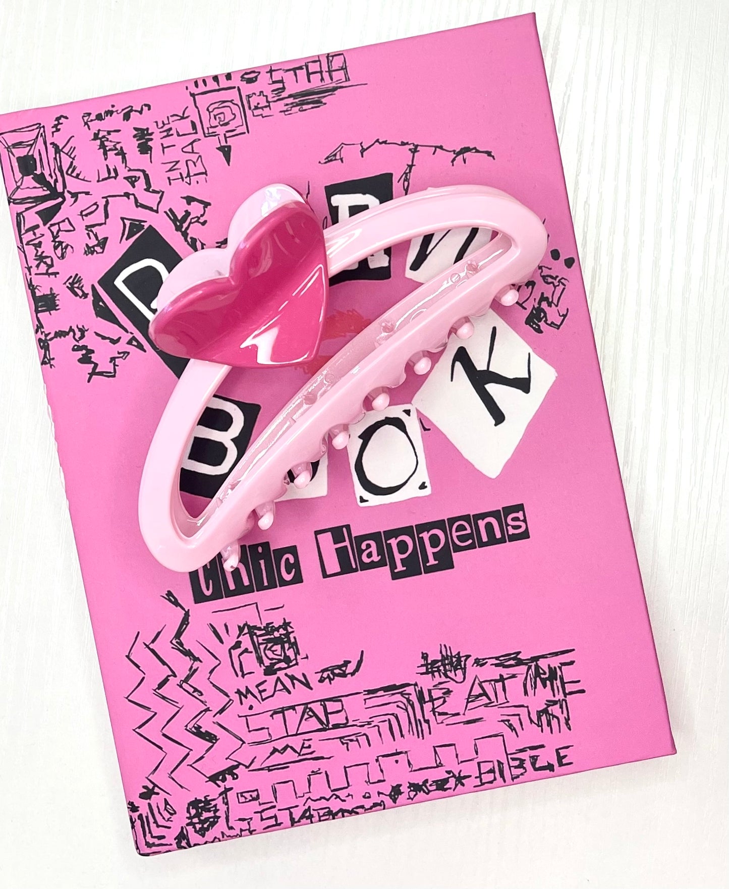 Y2K Heart Clip