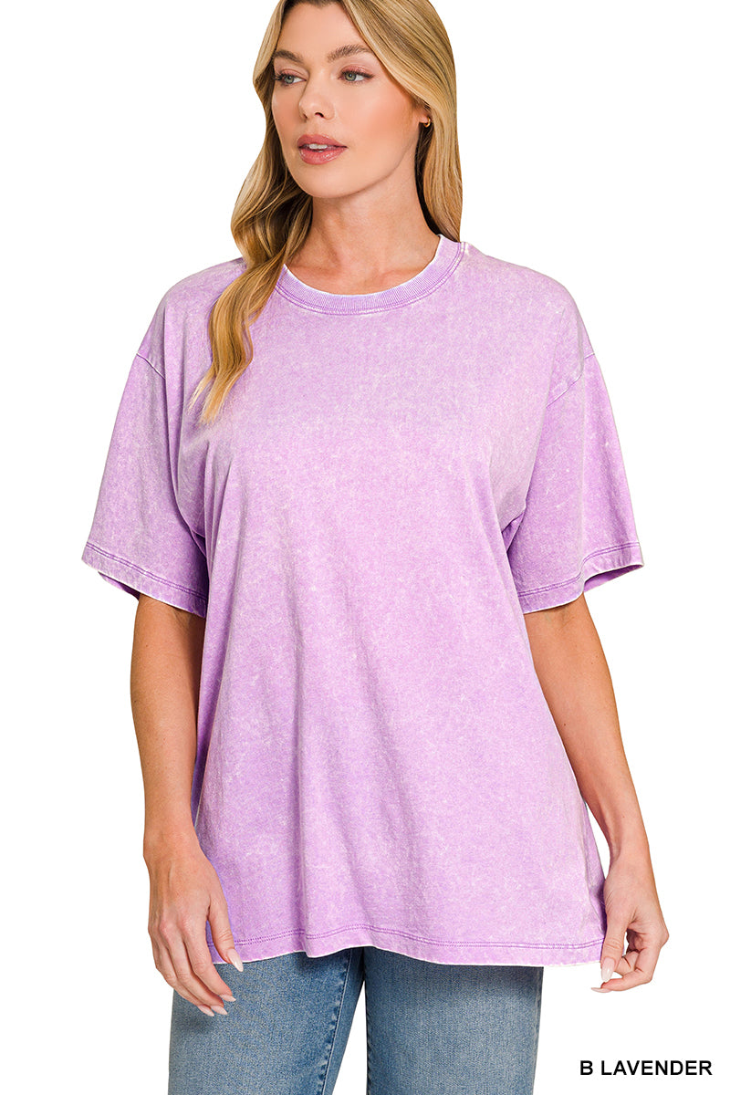 Oversized Mineral Wash Tee