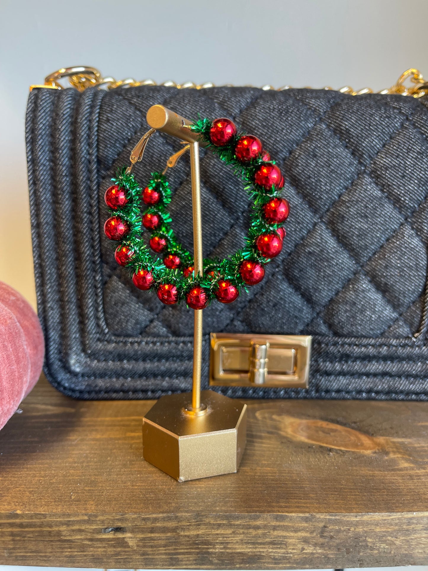 The Wreath Hoop Earring