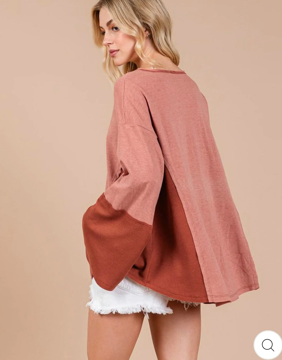 Carla Colorblock Tunic