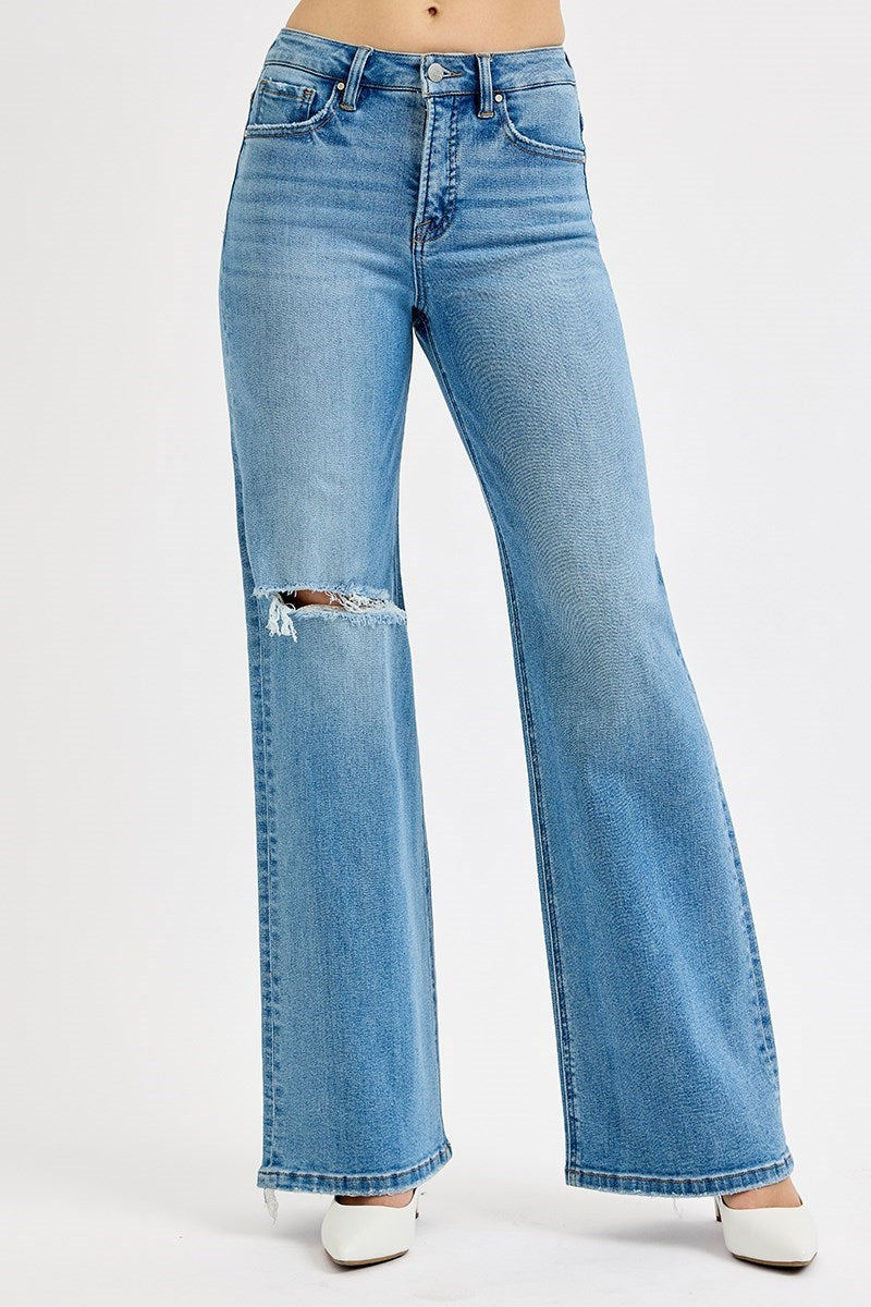 Risen Tummy Control Wide Leg