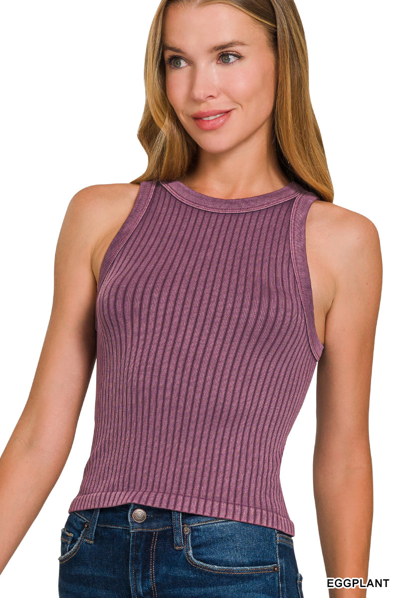 Ribbed Seamless Tank