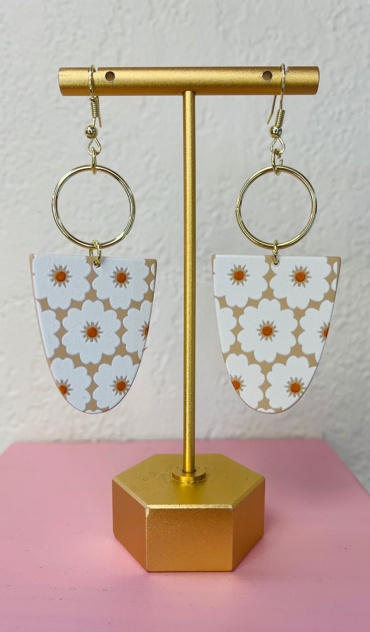Floral Drop Earring