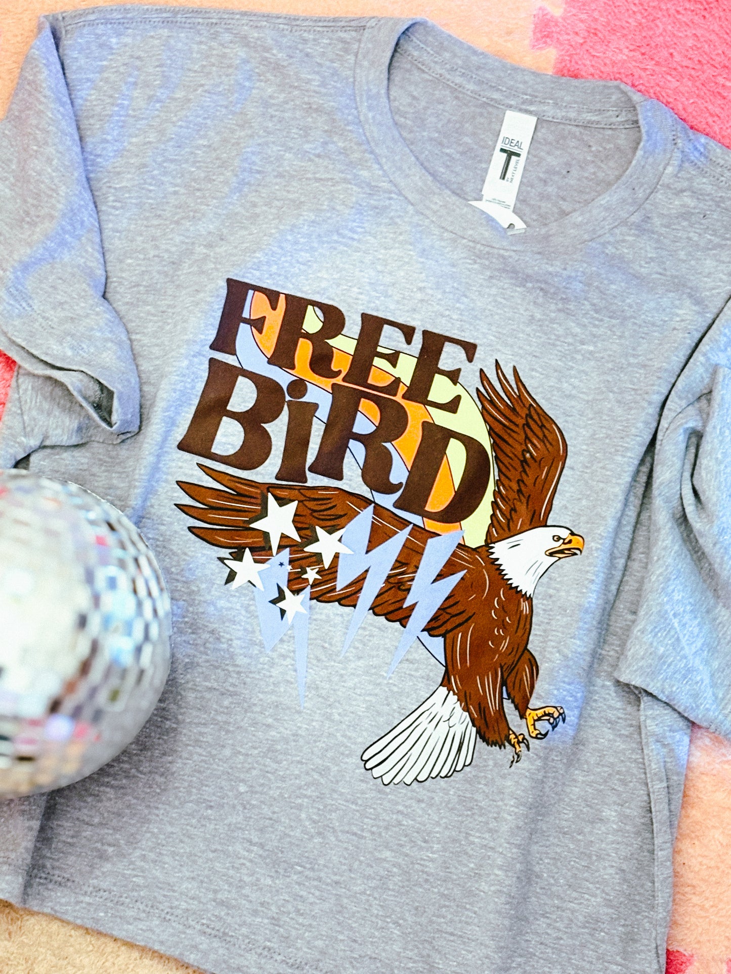 Free Bird Crop Graphic