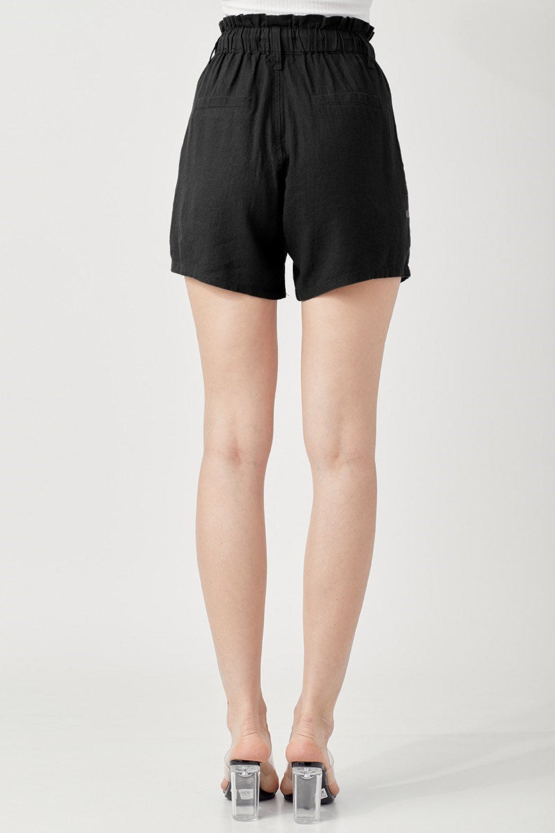 Linen Pull On Short